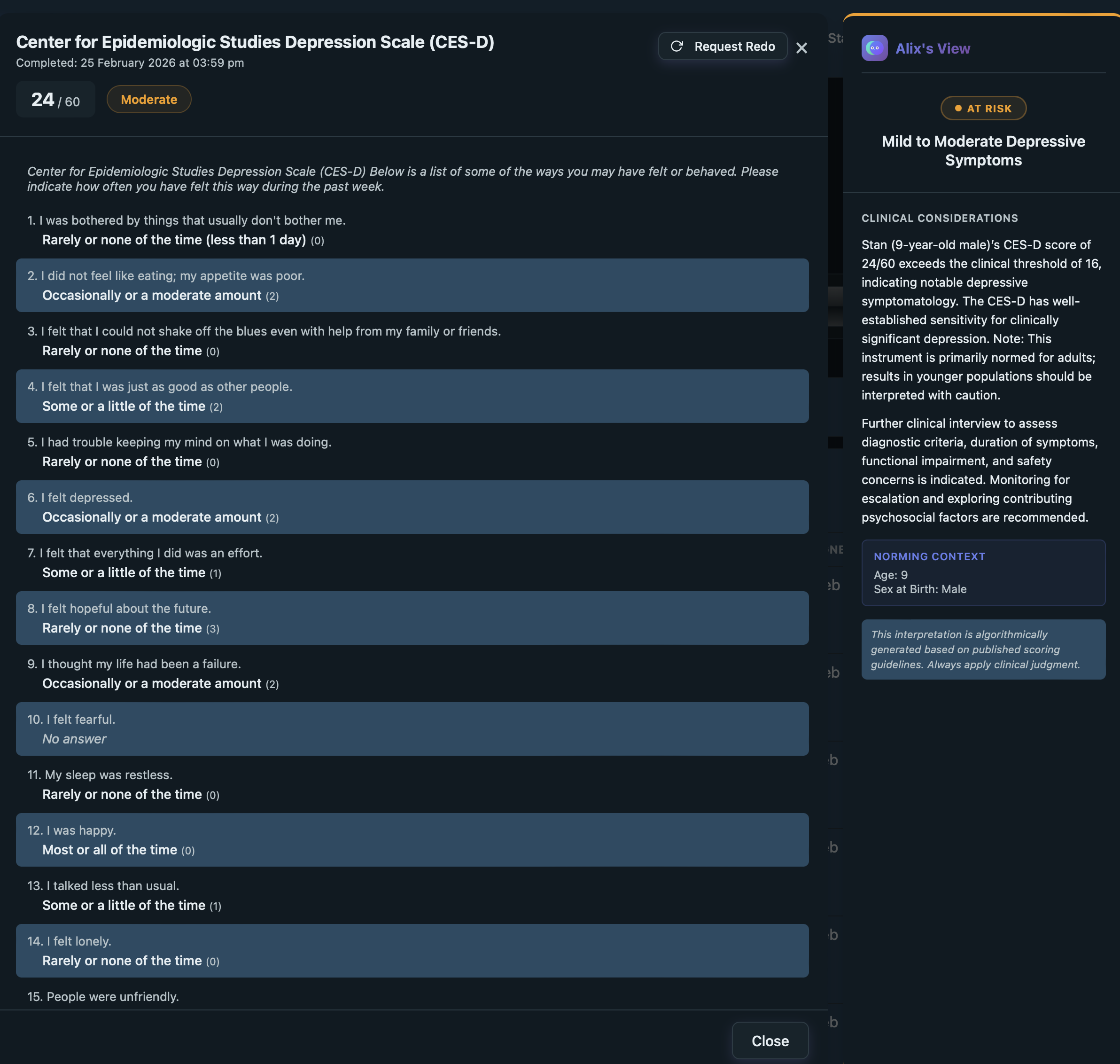 Psychometric Testing